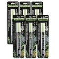 Marvy Uchida Glow In The Dark Green Fabric Marker, Broad Line, 6PK 223C